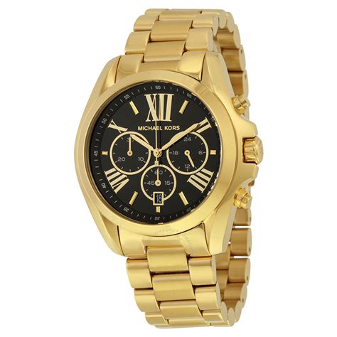 michael kors watches bradshaw black|michael kors bradshaw women's watch.